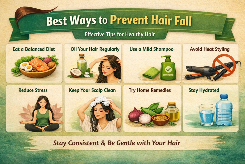 how to prevent hair fall